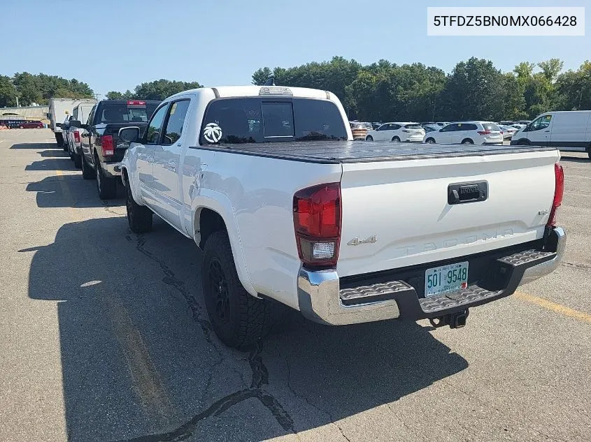 2021 Toyota Tacoma Double Cab/Sr5/Trd Sport/Trd Off Road VIN: 5TFDZ5BN0MX066428 Lot: 40363893