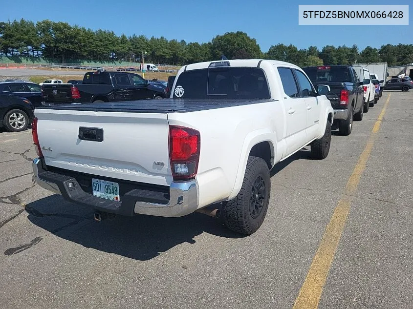 2021 Toyota Tacoma Double Cab/Sr5/Trd Sport/Trd Off Road VIN: 5TFDZ5BN0MX066428 Lot: 40363893