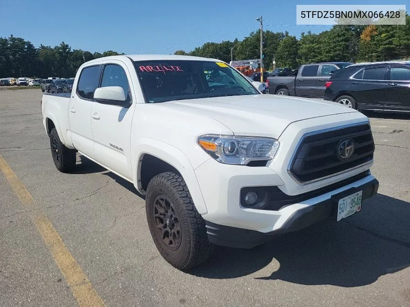 5TFDZ5BN0MX066428 2021 Toyota Tacoma Double Cab/Sr5/Trd Sport/Trd Off Road