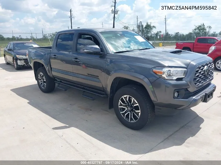 2023 Toyota Tacoma Trd Sport VIN: 3TMCZ5AN4PM595842 Lot: 40327787