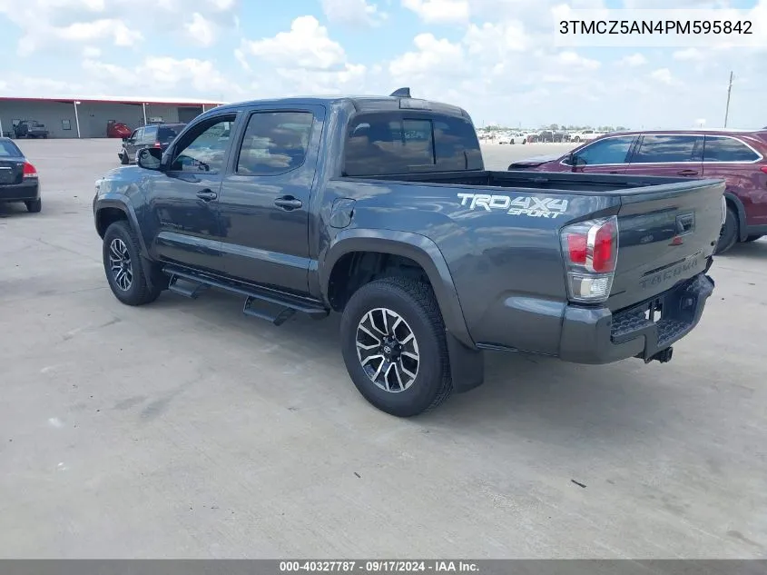 3TMCZ5AN4PM595842 2023 Toyota Tacoma Trd Sport