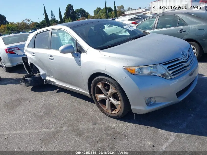 4T3ZK11A69U014945 2009 Toyota Venza