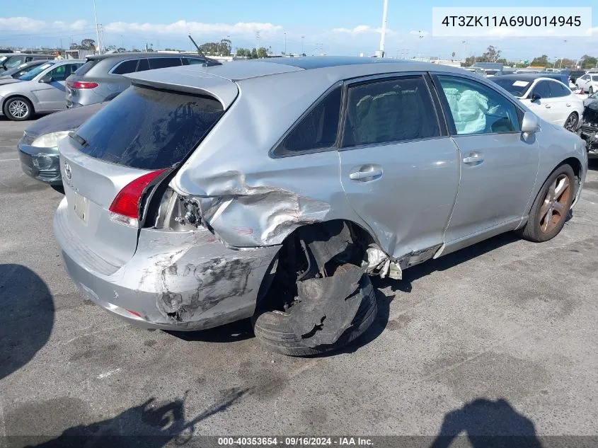 4T3ZK11A69U014945 2009 Toyota Venza