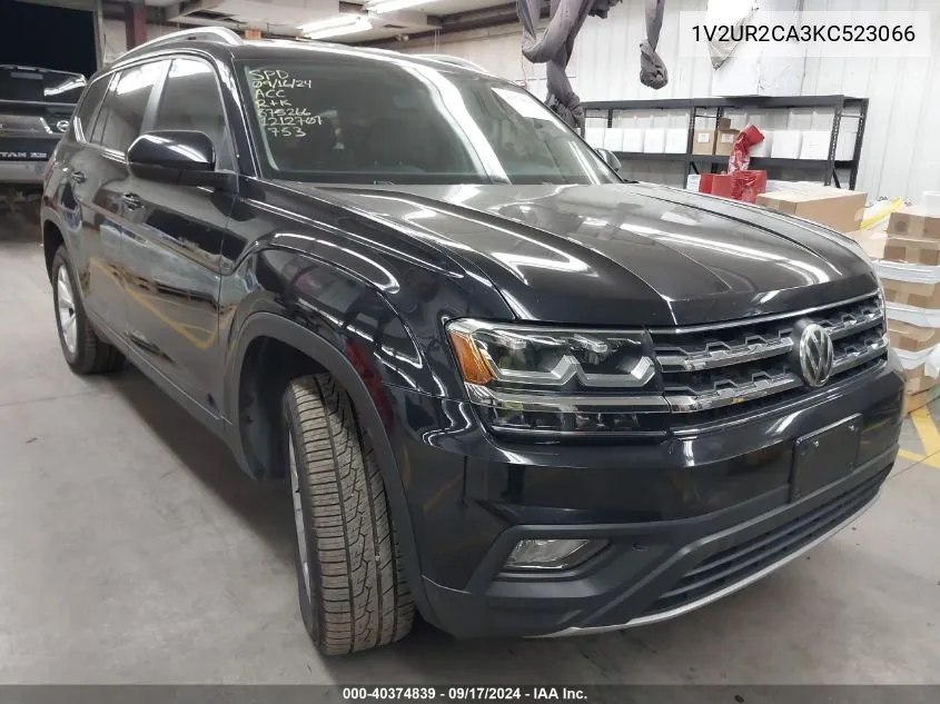 1V2UR2CA3KC523066 2019 Volkswagen Atlas 3.6L V6 Se W/Technology