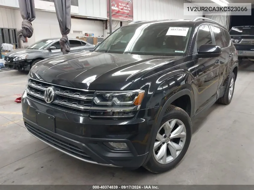 1V2UR2CA3KC523066 2019 Volkswagen Atlas 3.6L V6 Se W/Technology