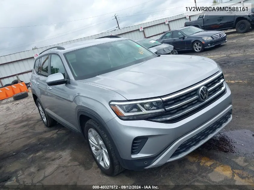 2021 Volkswagen Atlas 3.6L V6 Se W/Technology VIN: 1V2WR2CA9MC588161 Lot: 40327572