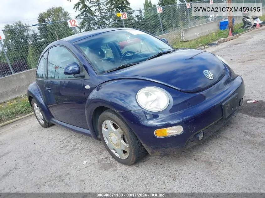 1999 Volkswagen New Beetle Gls VIN: 3VWCA21C7XM459495 Lot: 40371139