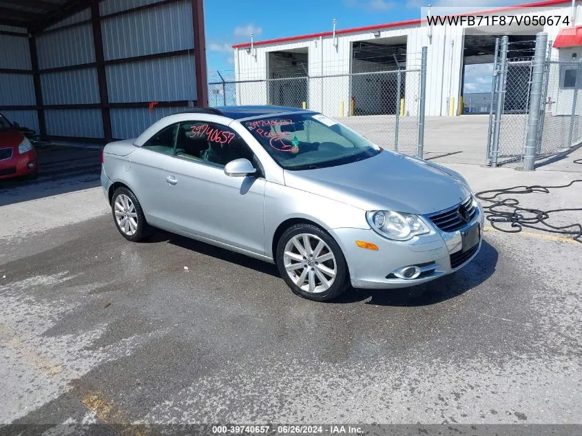 2007 Volkswagen Eos 3.2L VIN: WVWFB71F87V050674 Lot: 39740657