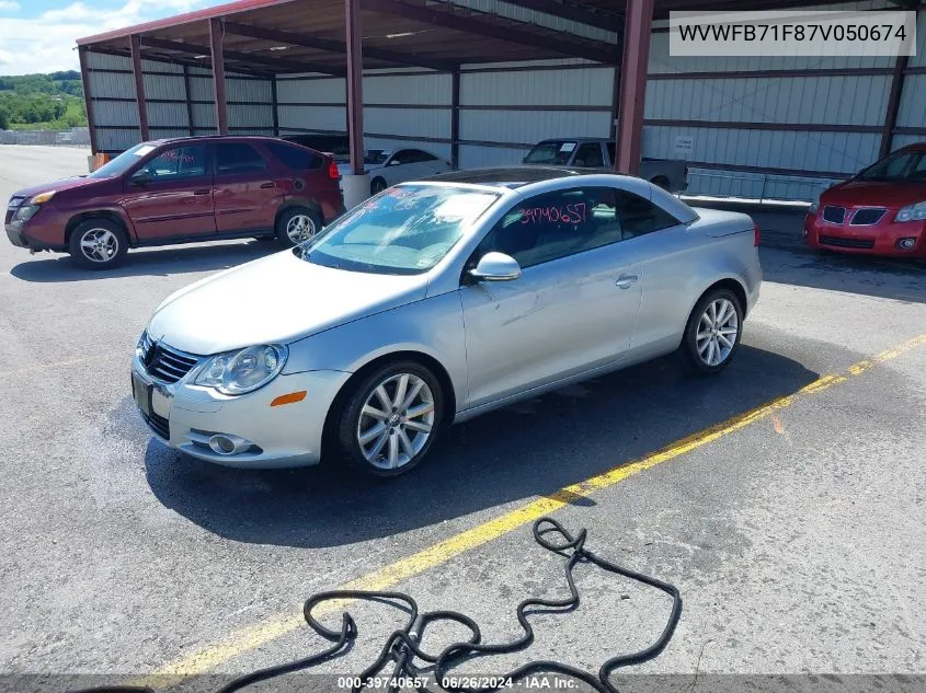 WVWFB71F87V050674 2007 Volkswagen Eos 3.2L