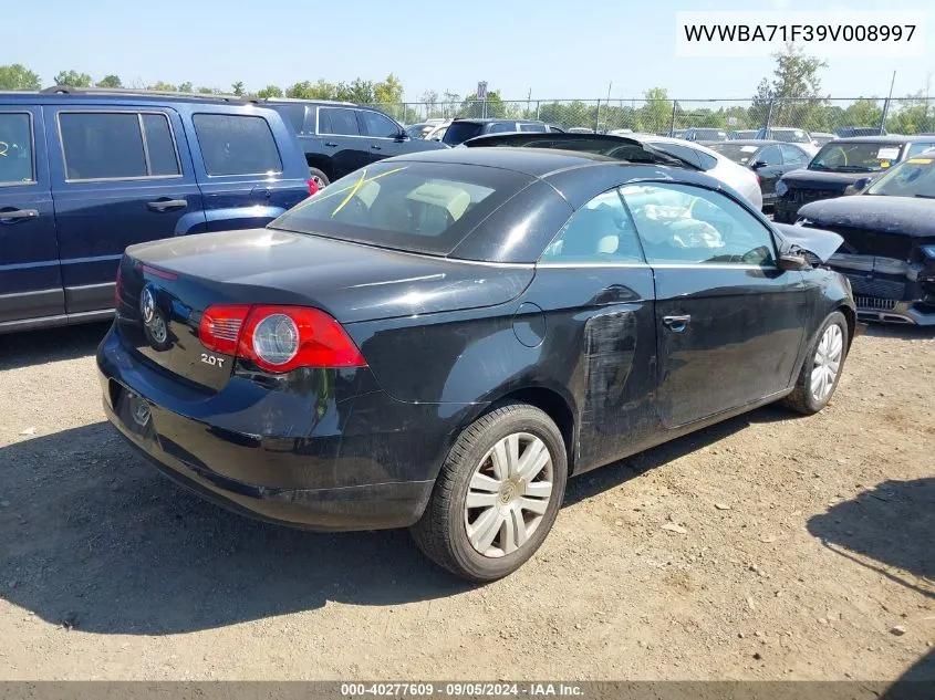 WVWBA71F39V008997 2009 Volkswagen Eos Turbo/Komfort