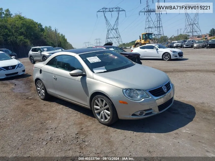 WVWBA71FX9V015221 2009 Volkswagen Eos Komfort