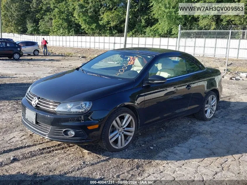 WVWFW7AH3CV009563 2012 Volkswagen Eos Executive