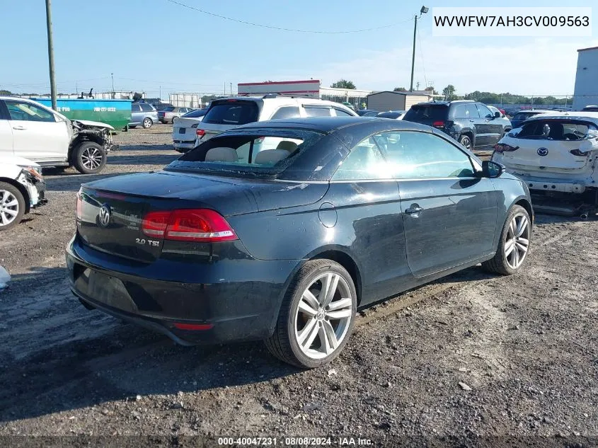 WVWFW7AH3CV009563 2012 Volkswagen Eos Executive