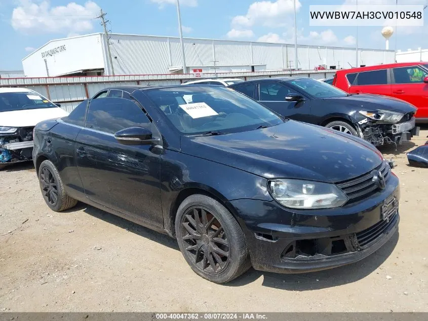 WVWBW7AH3CV010548 2012 Volkswagen Eos Komfort