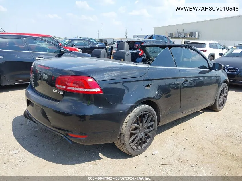 WVWBW7AH3CV010548 2012 Volkswagen Eos Komfort