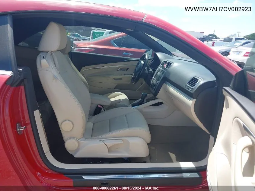 WVWBW7AH7CV002923 2012 Volkswagen Eos Komfort