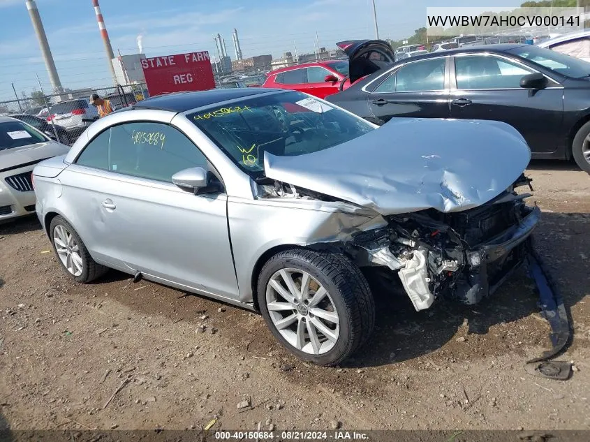 WVWBW7AH0CV000141 2012 Volkswagen Eos Komfort