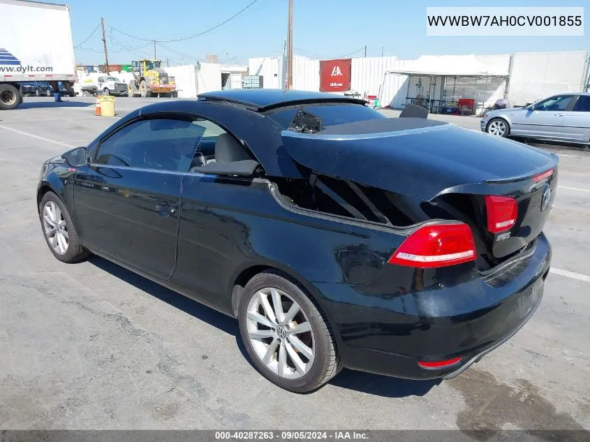 WVWBW7AH0CV001855 2012 Volkswagen Eos Komfort