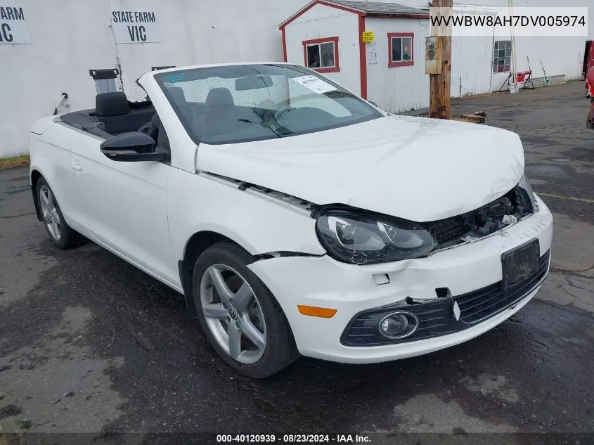 WVWBW8AH7DV005974 2013 Volkswagen Eos Sport