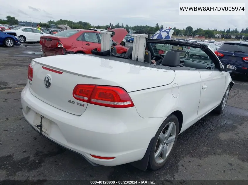 WVWBW8AH7DV005974 2013 Volkswagen Eos Sport