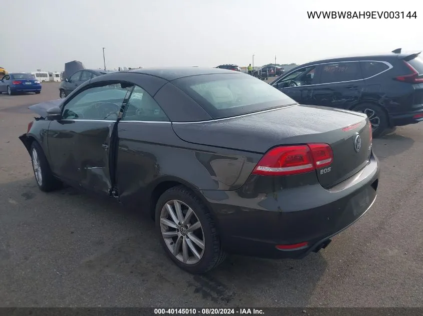 WVWBW8AH9EV003144 2014 Volkswagen Eos Komfort/Sport