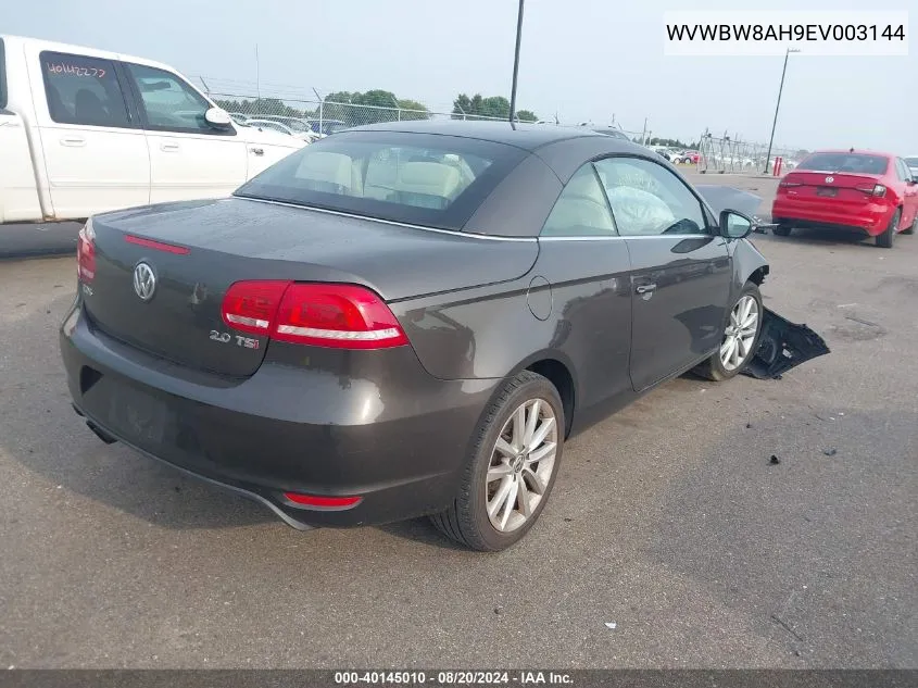 WVWBW8AH9EV003144 2014 Volkswagen Eos Komfort/Sport