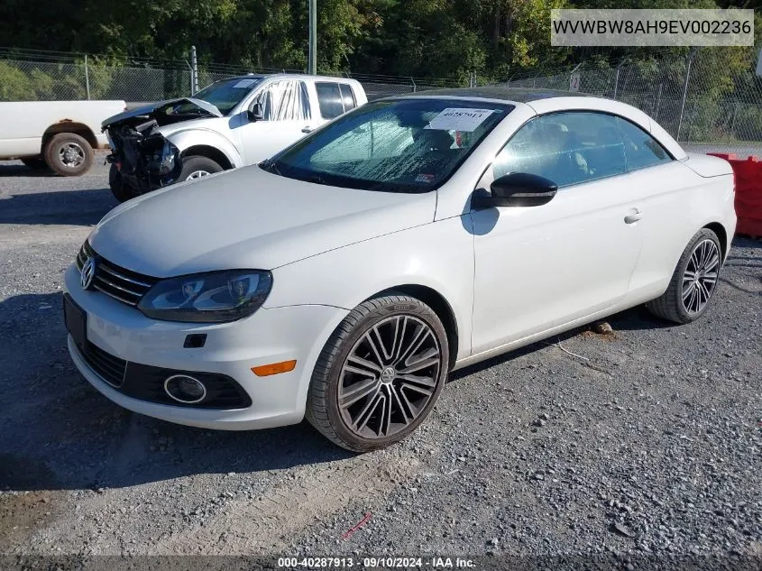 2014 Volkswagen Eos Sport VIN: WVWBW8AH9EV002236 Lot: 40287913