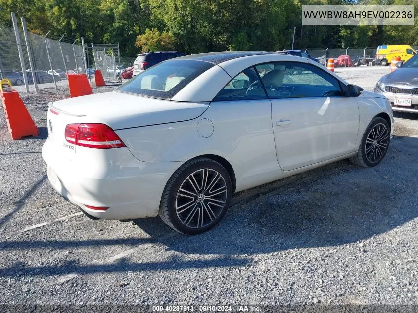 WVWBW8AH9EV002236 2014 Volkswagen Eos Sport