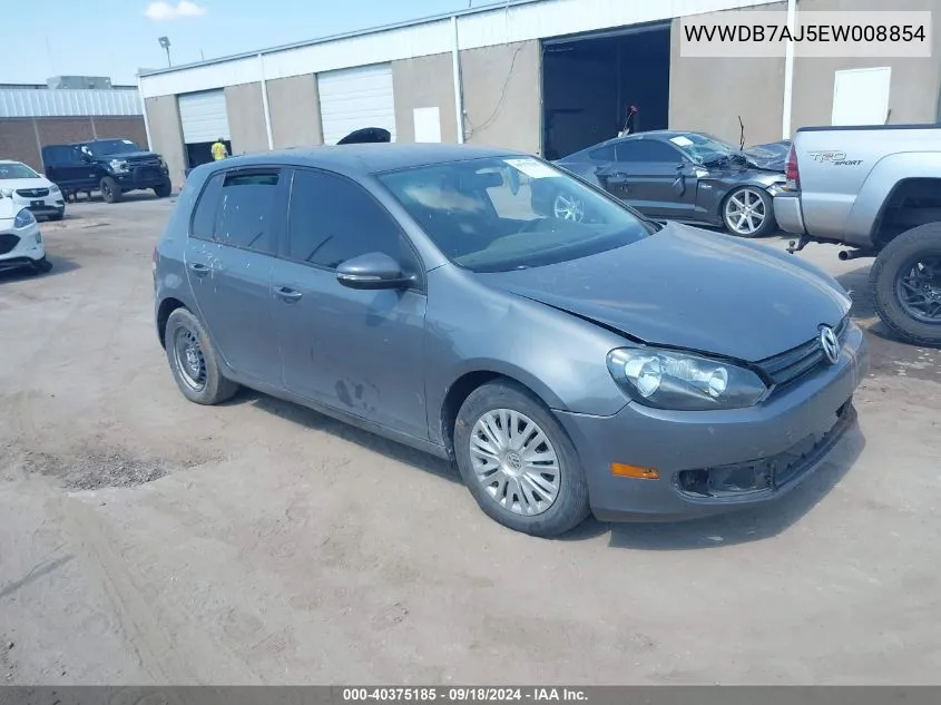 2014 Volkswagen Golf VIN: WVWDB7AJ5EW008854 Lot: 40375185