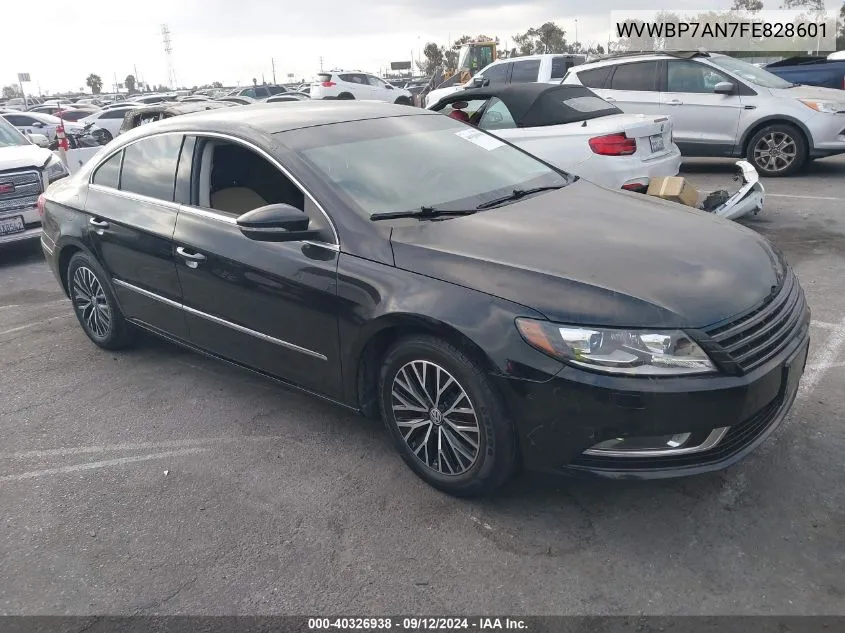 WVWBP7AN7FE828601 2015 Volkswagen Cc 2.0T Sport