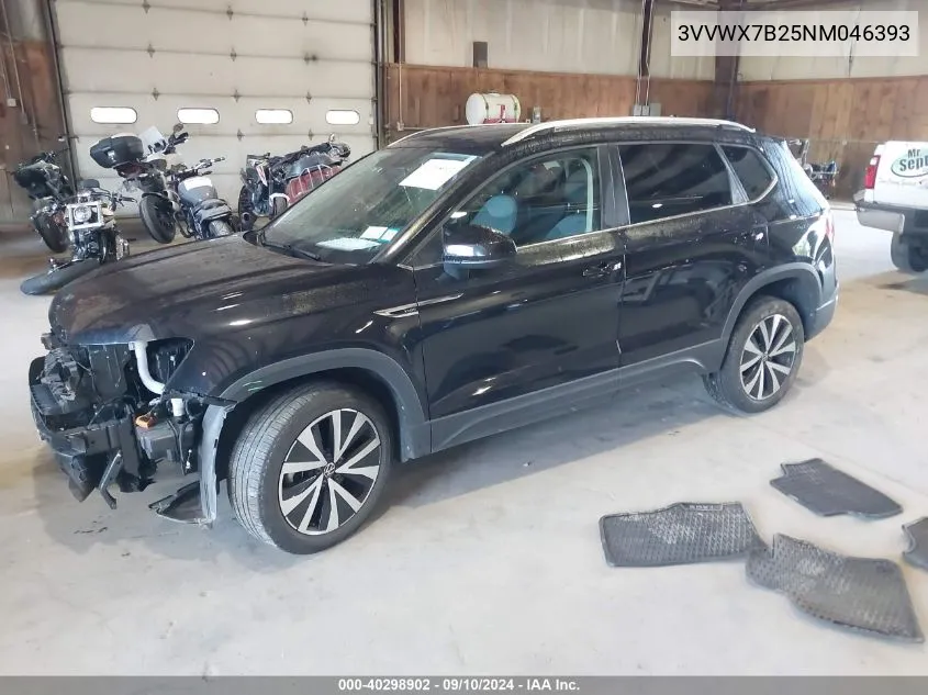 2022 Volkswagen Taos Se VIN: 3VVWX7B25NM046393 Lot: 40298902