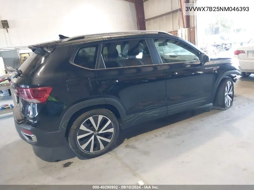 2022 Volkswagen Taos Se VIN: 3VVWX7B25NM046393 Lot: 40298902