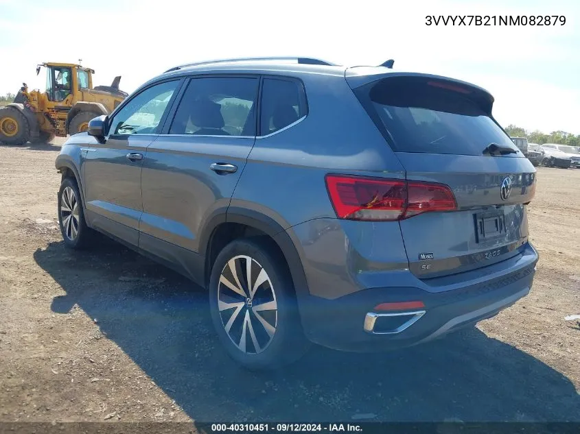 2022 Volkswagen Taos 1.5T Se VIN: 3VVYX7B21NM082879 Lot: 40310451