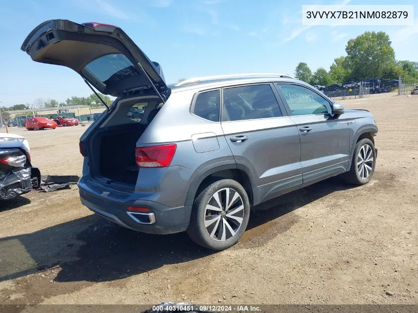 2022 Volkswagen Taos 1.5T Se VIN: 3VVYX7B21NM082879 Lot: 40310451