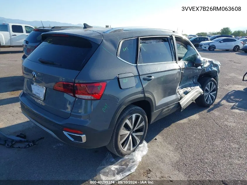 3VVEX7B26RM063608 2024 Volkswagen Taos 1.5T Se