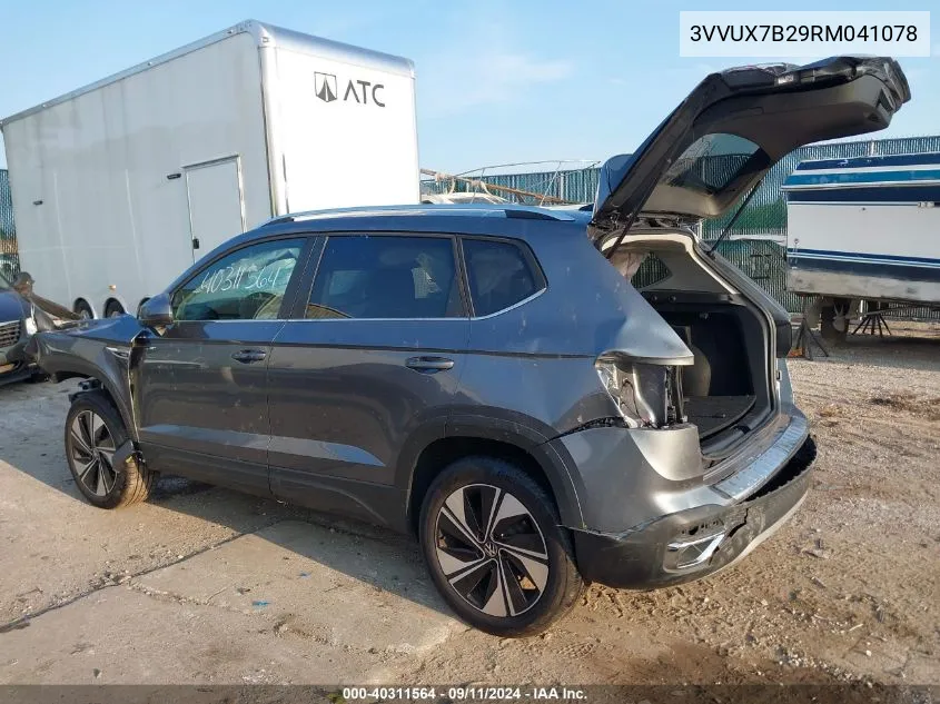 3VVUX7B29RM041078 2024 Volkswagen Taos Se