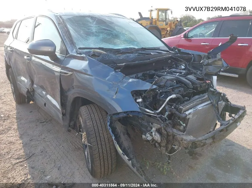 3VVUX7B29RM041078 2024 Volkswagen Taos Se