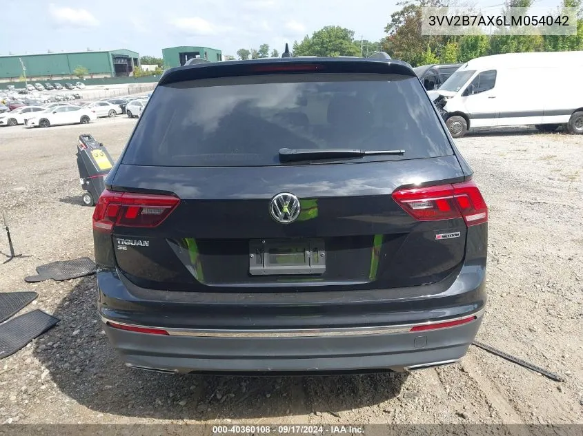 2020 Volkswagen Tiguan 2.0T Se/2.0T Se R-Line Black/2.0T Sel VIN: 3VV2B7AX6LM054042 Lot: 40360108