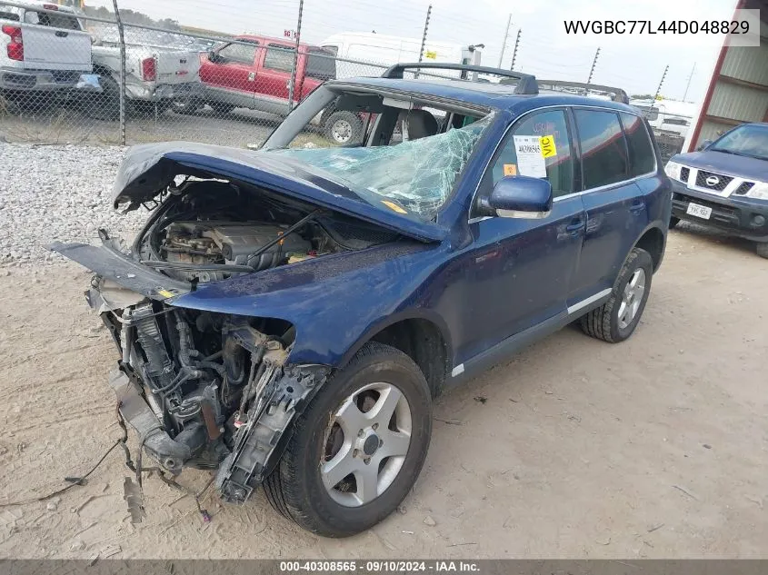 WVGBC77L44D048829 2004 Volkswagen Touareg 3.2