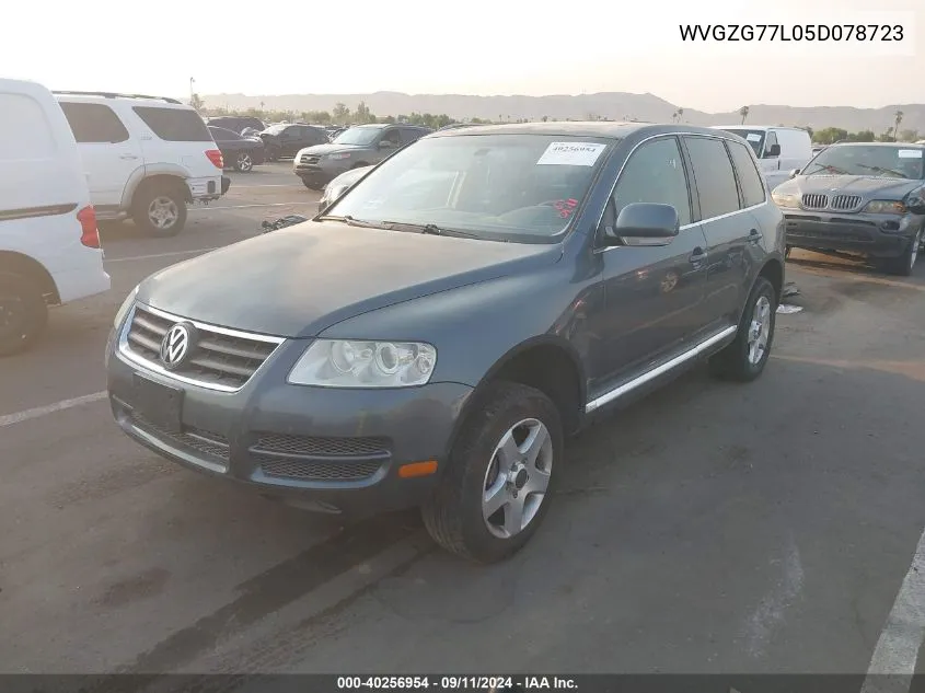 WVGZG77L05D078723 2005 Volkswagen Touareg V6