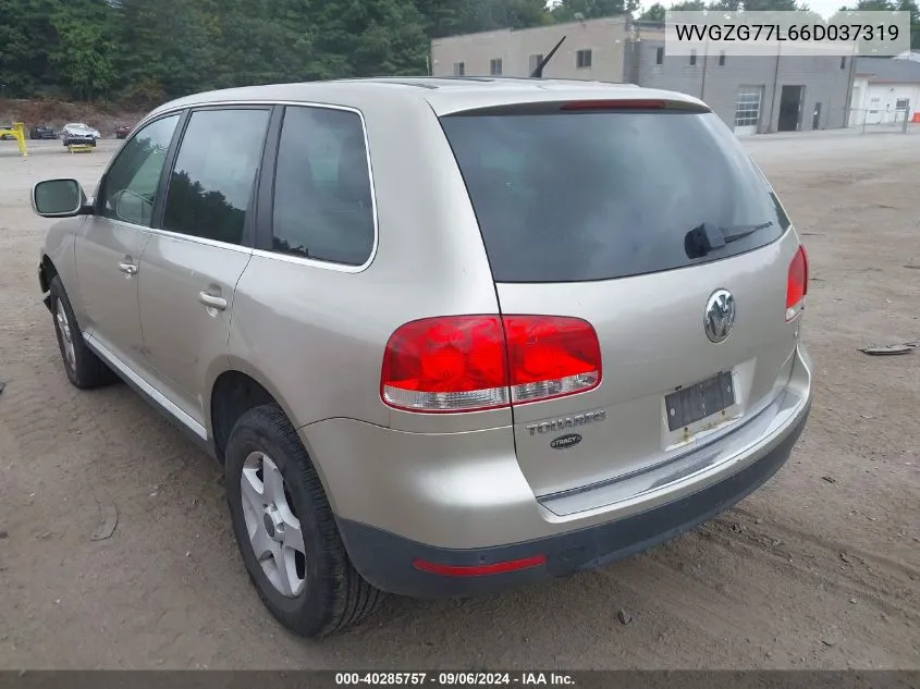 2006 Volkswagen Touareg V6 VIN: WVGZG77L66D037319 Lot: 40285757