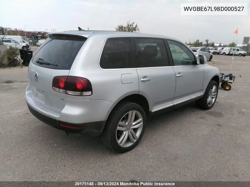 WVGBE67L98D000527 2008 Volkswagen Touareg V6