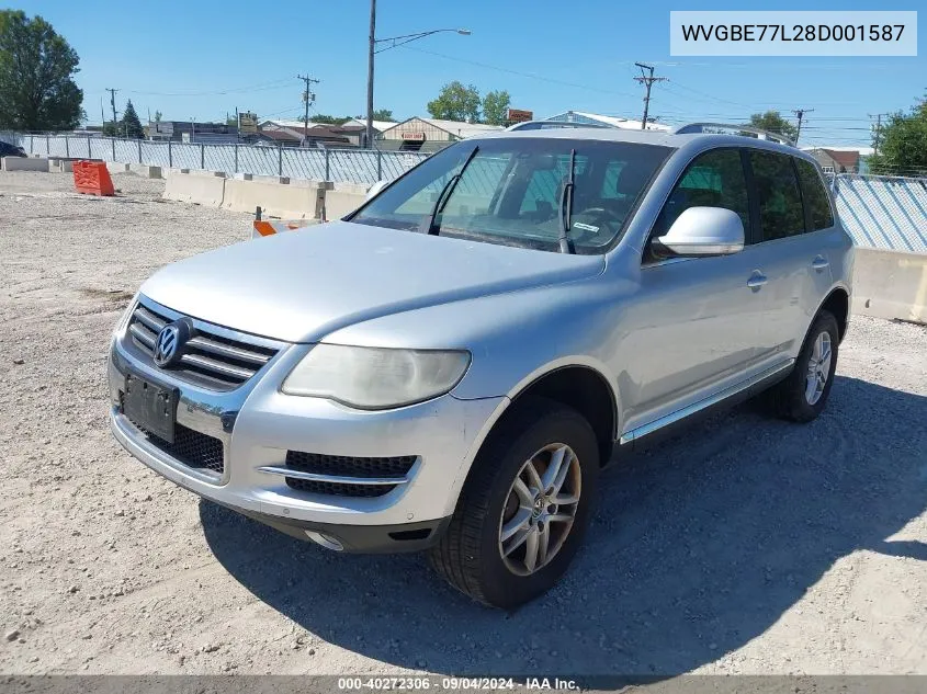 WVGBE77L28D001587 2008 Volkswagen Touareg 2 Vr6 Fsi