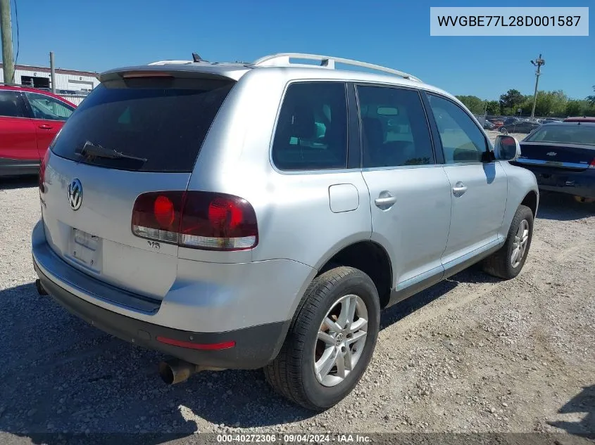 WVGBE77L28D001587 2008 Volkswagen Touareg 2 Vr6 Fsi