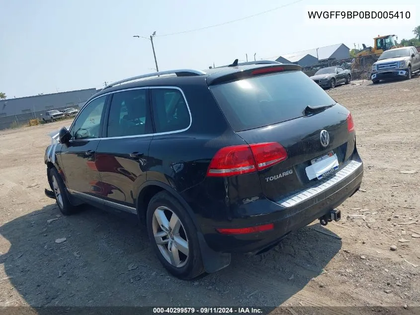 WVGFF9BP0BD005410 2011 Volkswagen Touareg Vr6 Lux