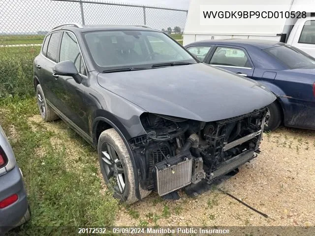 WVGDK9BP9CD010528 2012 Volkswagen Touareg V6 Tdi