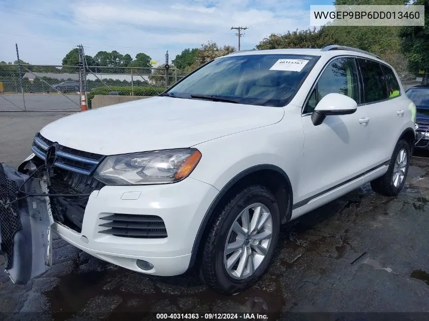 2013 Volkswagen Touareg Tdi Sport VIN: WVGEP9BP6DD013460 Lot: 40314363