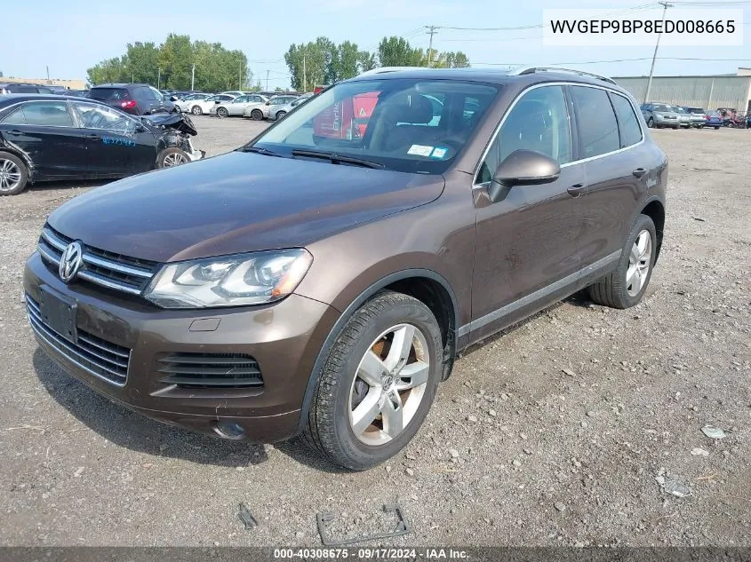 WVGEP9BP8ED008665 2014 Volkswagen Touareg Tdi Lux