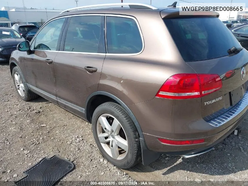 WVGEP9BP8ED008665 2014 Volkswagen Touareg Tdi Lux